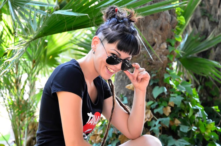 Elche 03-08-2108Tanaka,rapera ilicitana Foto: Matias Segarra